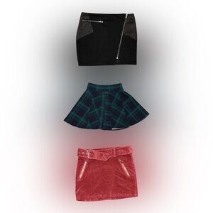 Equity Estate’s Angels mini skirt bundle deal 🤍🤍🤍